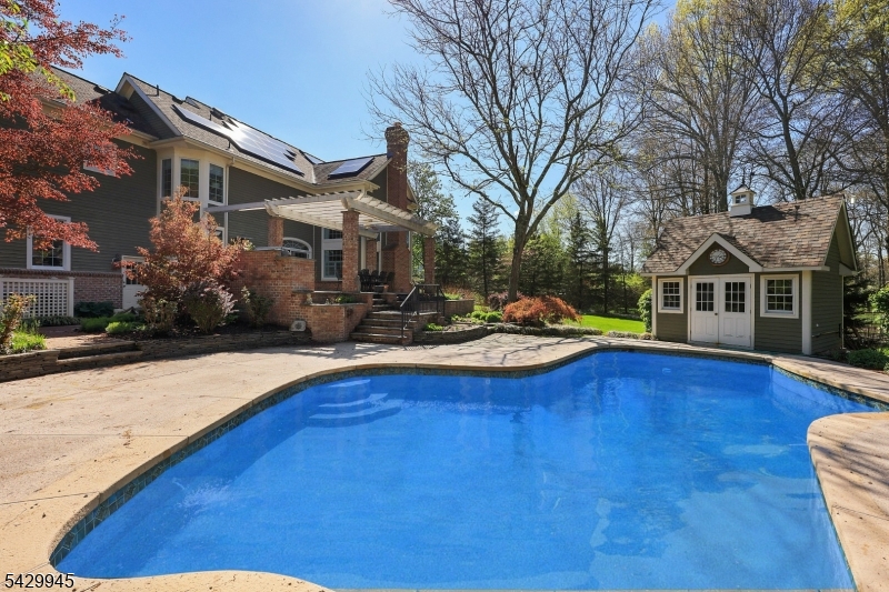 72 Mine Brook Road Bernards, NJ 07931 - Photo 25 of 28 a view of a house with pool and yard