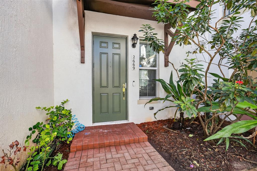 2669 Southwest 118 Road Miramar, FL 33025 - Photo 21 of 28 a view of a entryway of the house