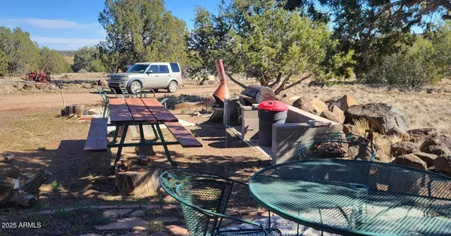 a view of a lake with a mountain