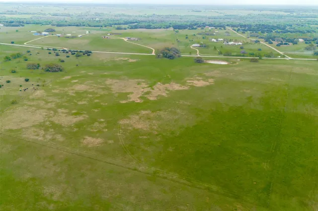 a view of a green yard