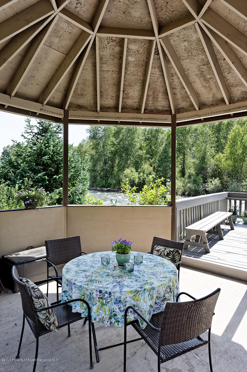 284 Riverside Road Carbondale, CO 81623 - Photo 18 of 30 Gazebo with River Views