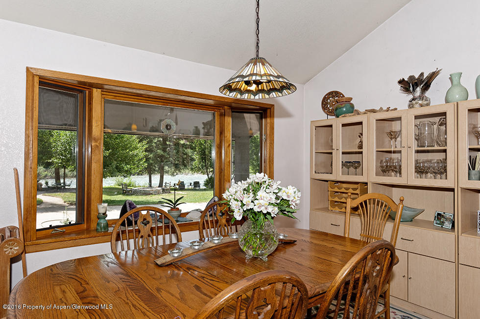 284 Riverside Road Carbondale, CO 81623 - Photo 9 of 30 Dining Room with River Views
