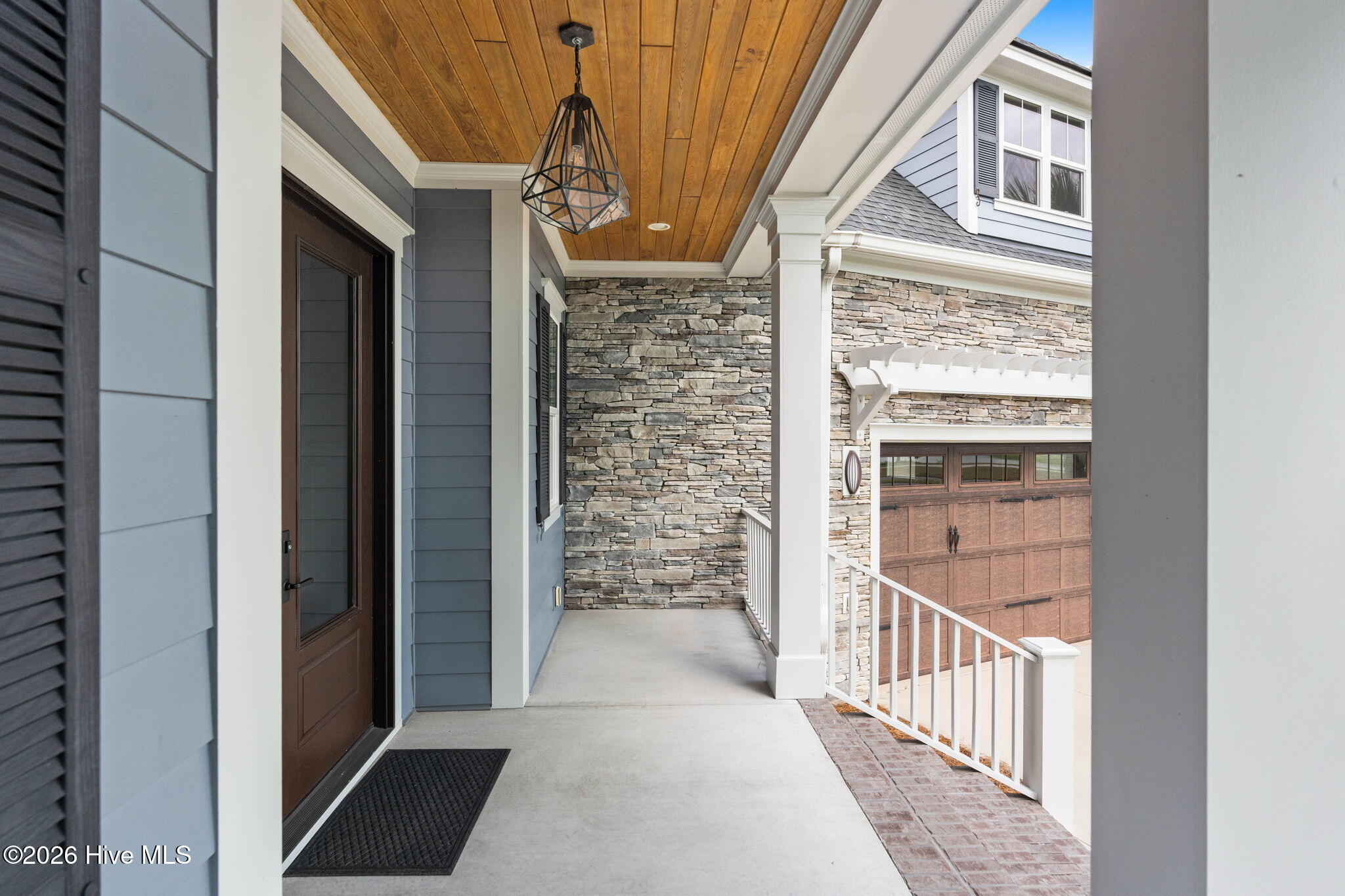 6197 Castlebrook Way Southwest Ocean Isle Beach, NC 28469 - Photo 10 of 120 Front Porch with Tongue in groove wood ceiling