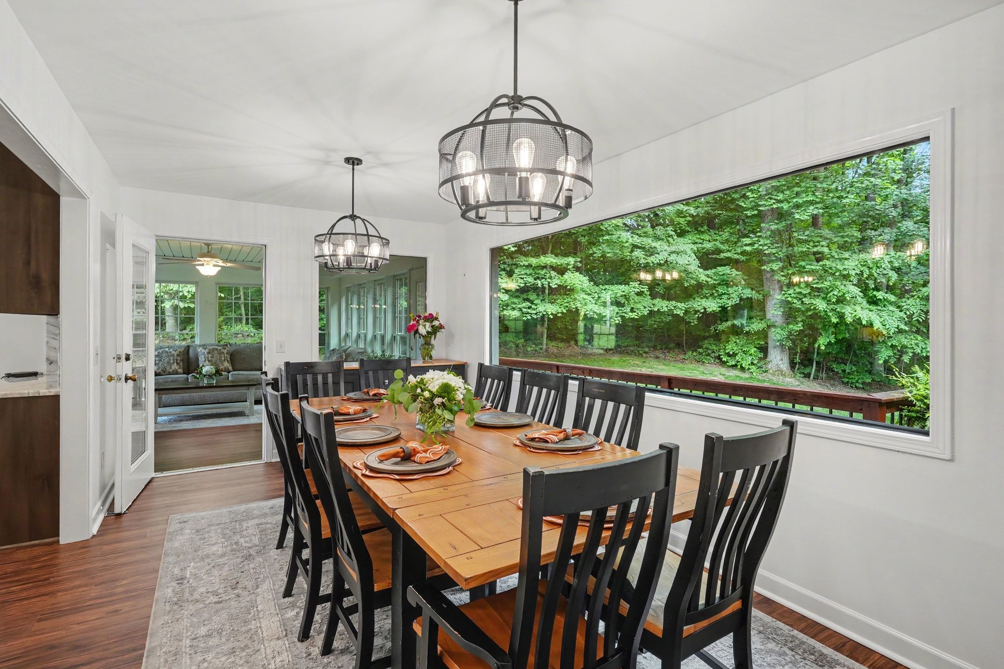 5833 Highway 76 East Springfield, TN 37172 - Photo 11 of 66 a view of a dining room with furniture window and outside view
