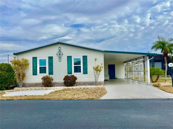 a view of a house with a patio