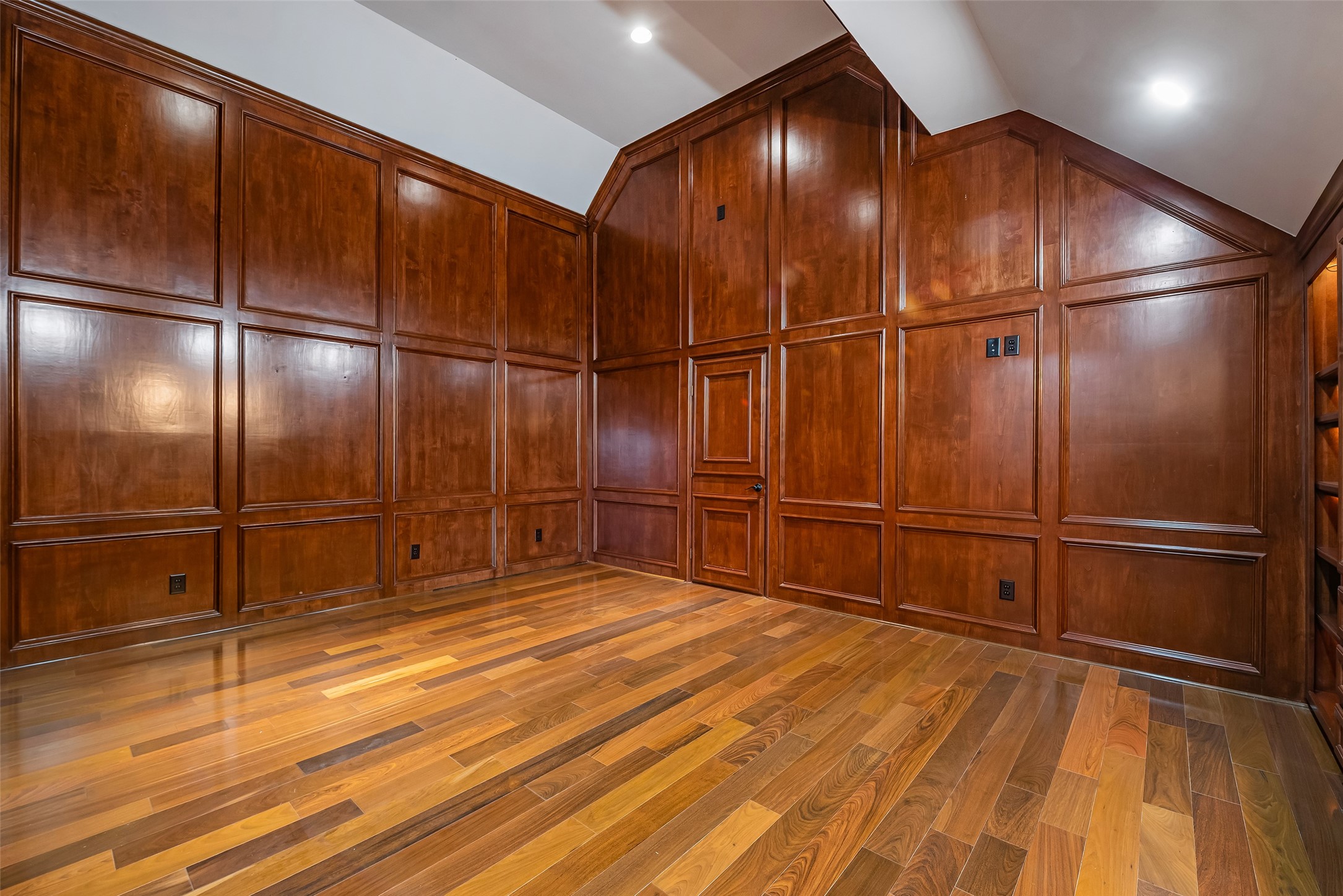 4610 Lea Lane Fulshear, TX 77406 - Photo 44 of 50 a room with wooden walls