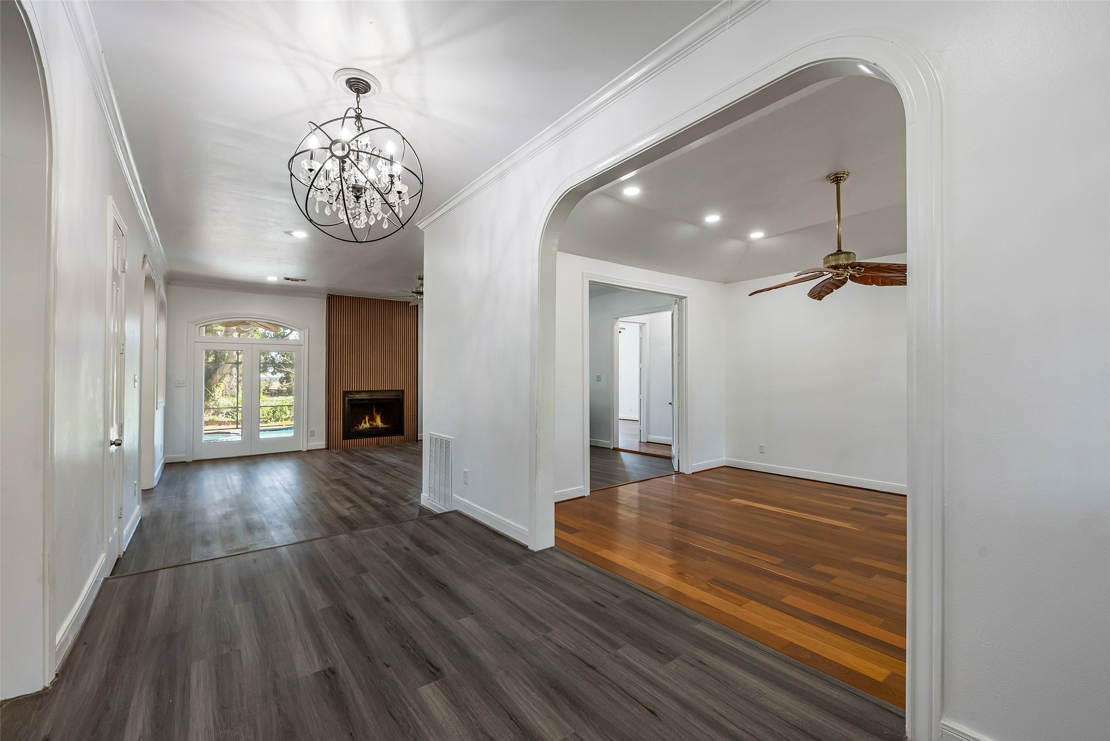 4610 Lea Lane Fulshear, TX 77406 - Photo 6 of 50 wooden floor in an empty room with a window
