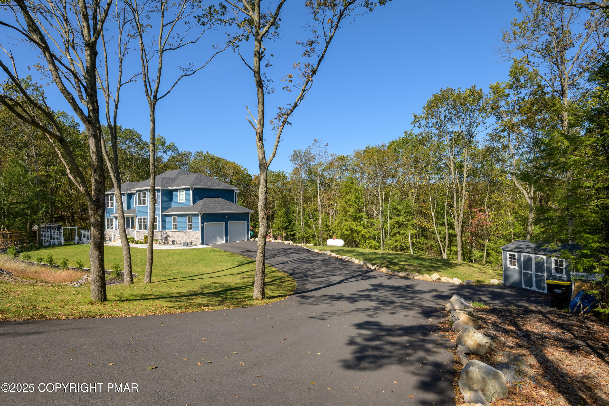 322 Russell Court Effort, PA 18330 - Photo 3 of 45 a view of a house with a yard