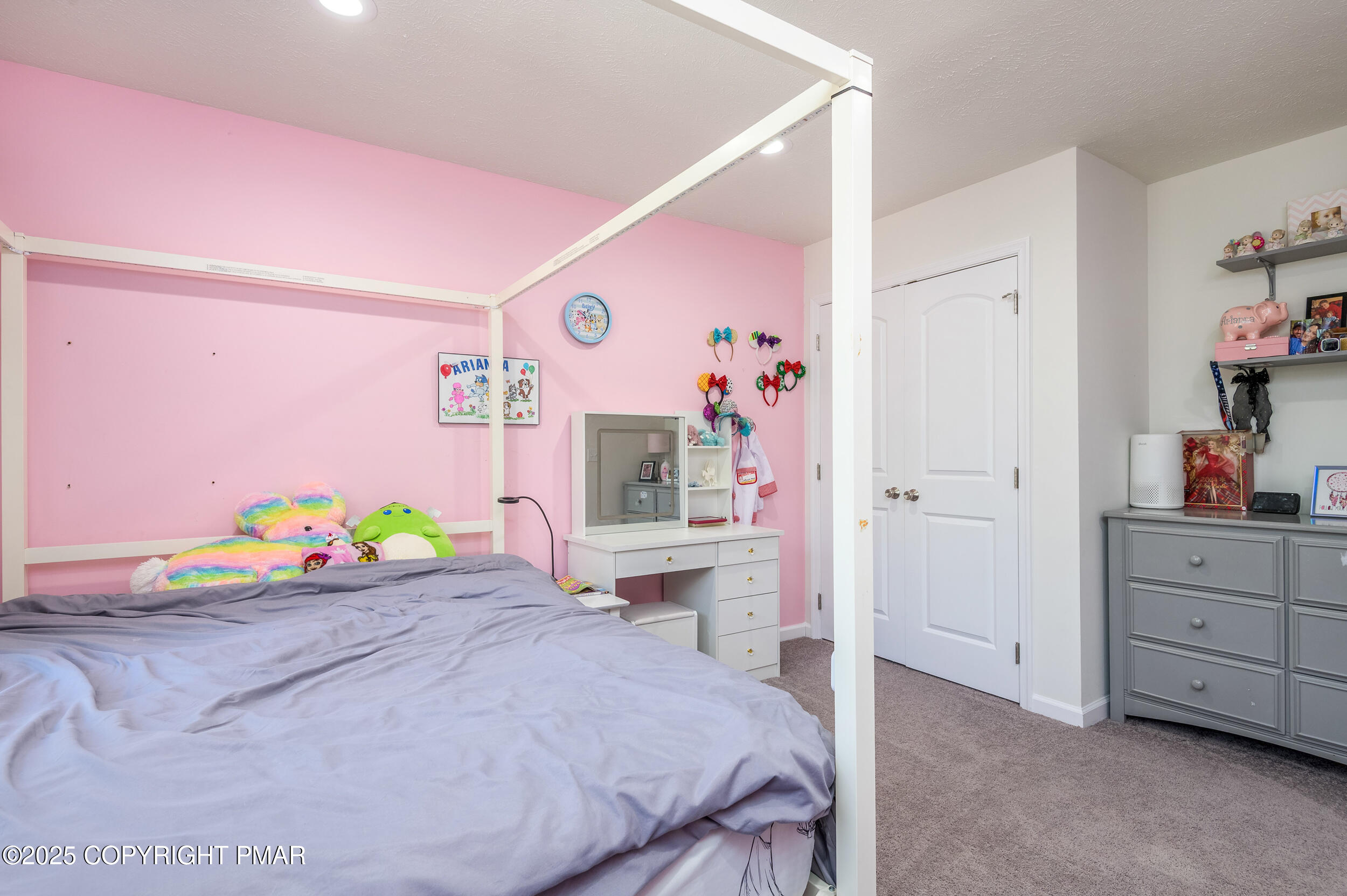322 Russell Court Effort, PA 18330 - Photo 33 of 45 a bedroom with a bed and dresser