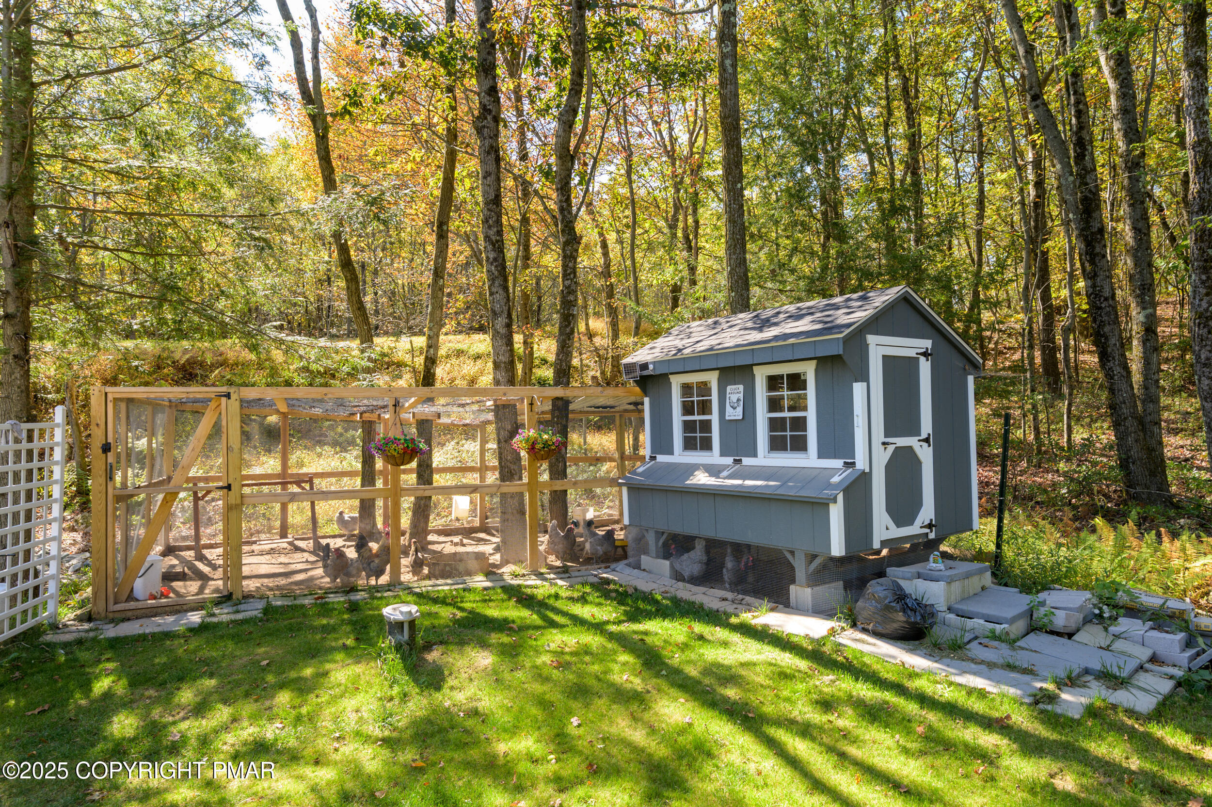 322 Russell Court Effort, PA 18330 - Photo 5 of 45 front view of house with a yard