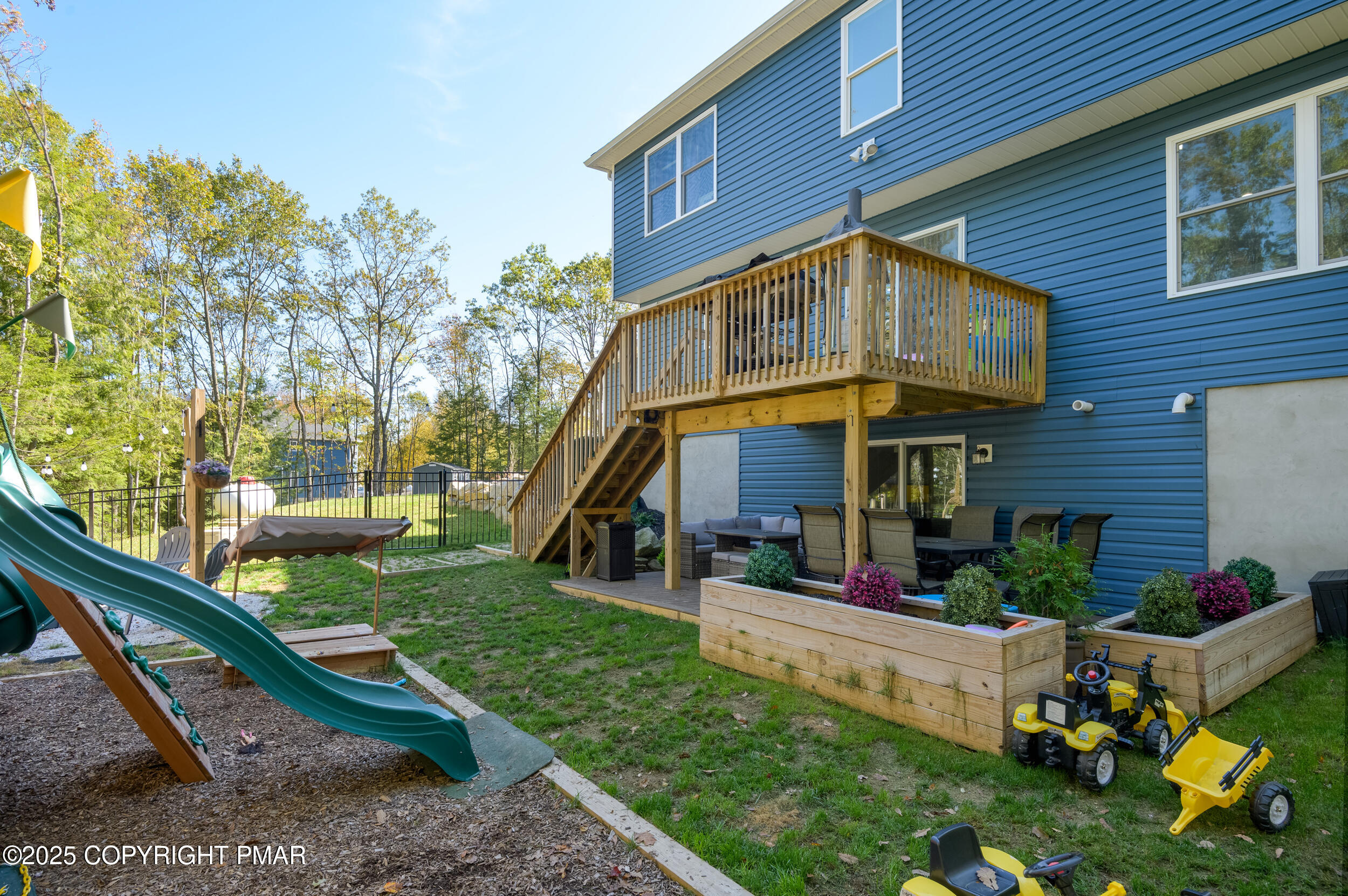 322 Russell Court Effort, PA 18330 - Photo 8 of 45 a front view of a house with garden