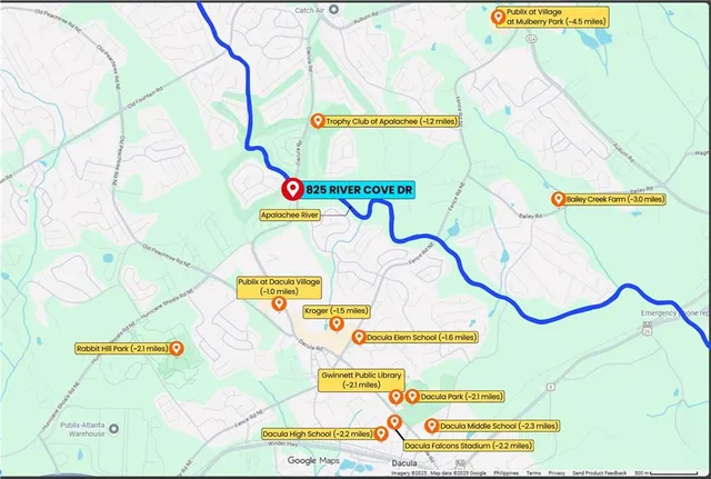 $535,000 | 825 River Cove Drive Northeast, Unit 1, Dacula, GA 30019