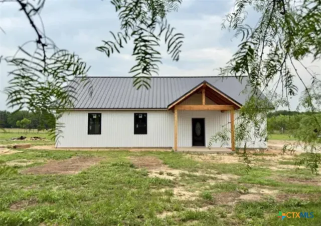 a house with a outdoor space