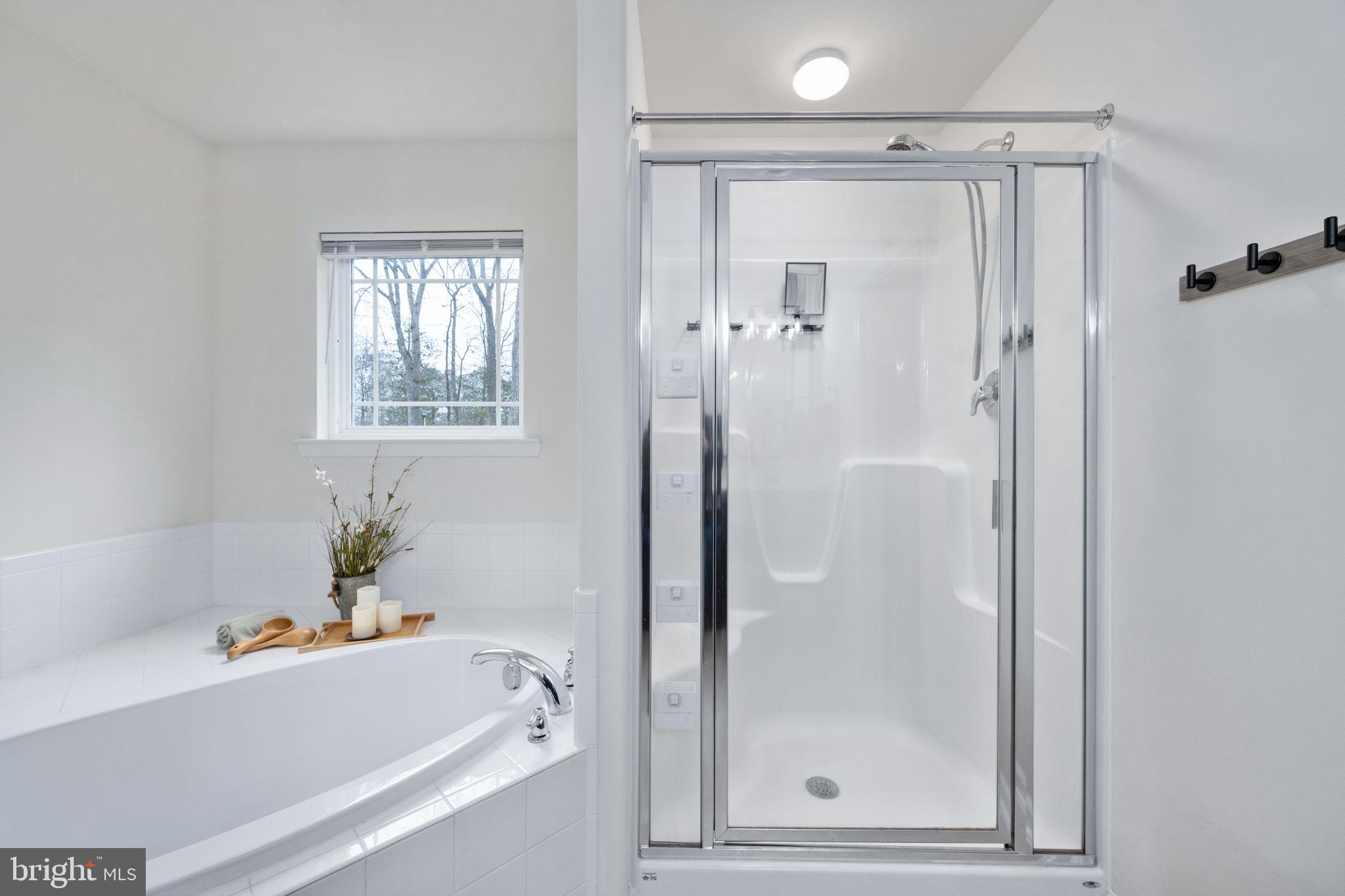 794 White Oak Road Fredericksburg, VA 22405 - Photo 42 of 70 a bathroom with a bathtub a shower and a sink