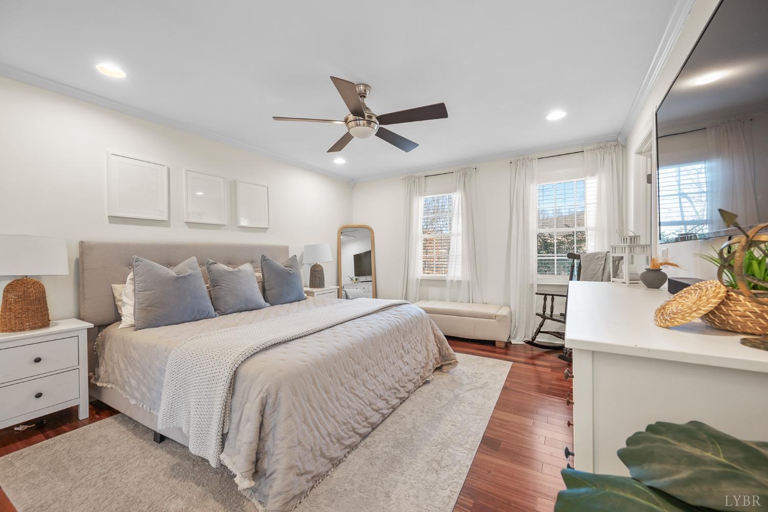 3520 Roaring Run Road Goode, VA 24556 - Photo 24 of 68 a spacious bedroom with a bed and window