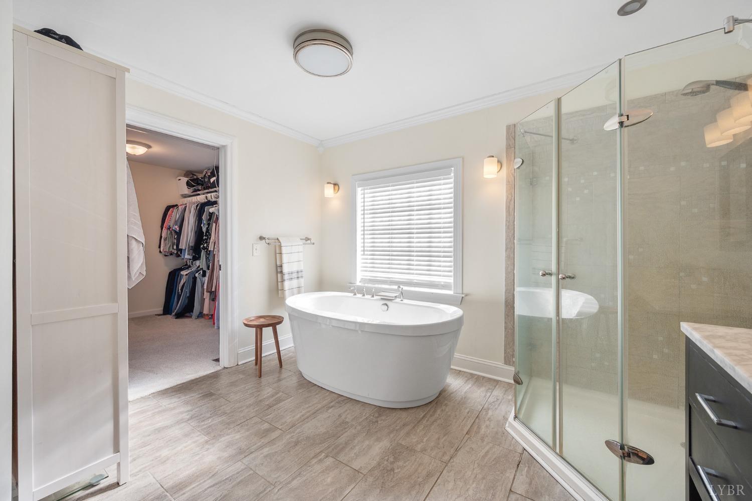 3520 Roaring Run Road Goode, VA 24556 - Photo 28 of 68 a bathroom with a bathtub and shower