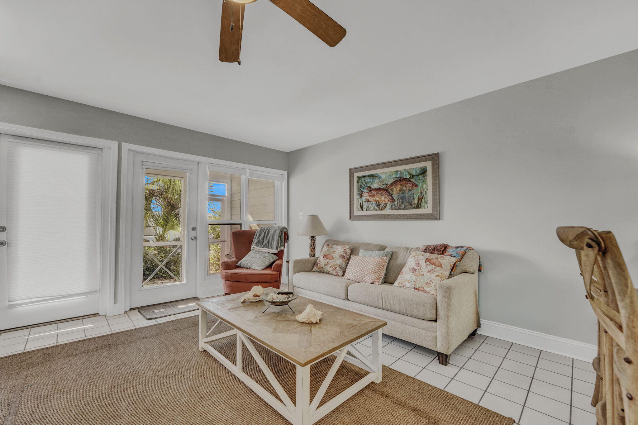 8046 East County Highway 30A Inlet Beach, FL 32461 - Photo 3 of 36 a living room with furniture and a window