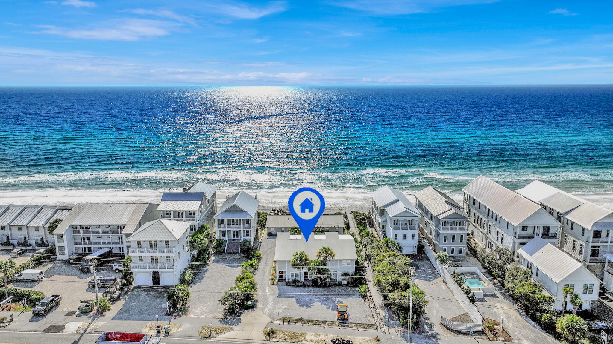 8046 East County Highway 30A Inlet Beach, FL 32461 - Photo 31 of 36 a view of a balcony with an outdoor space