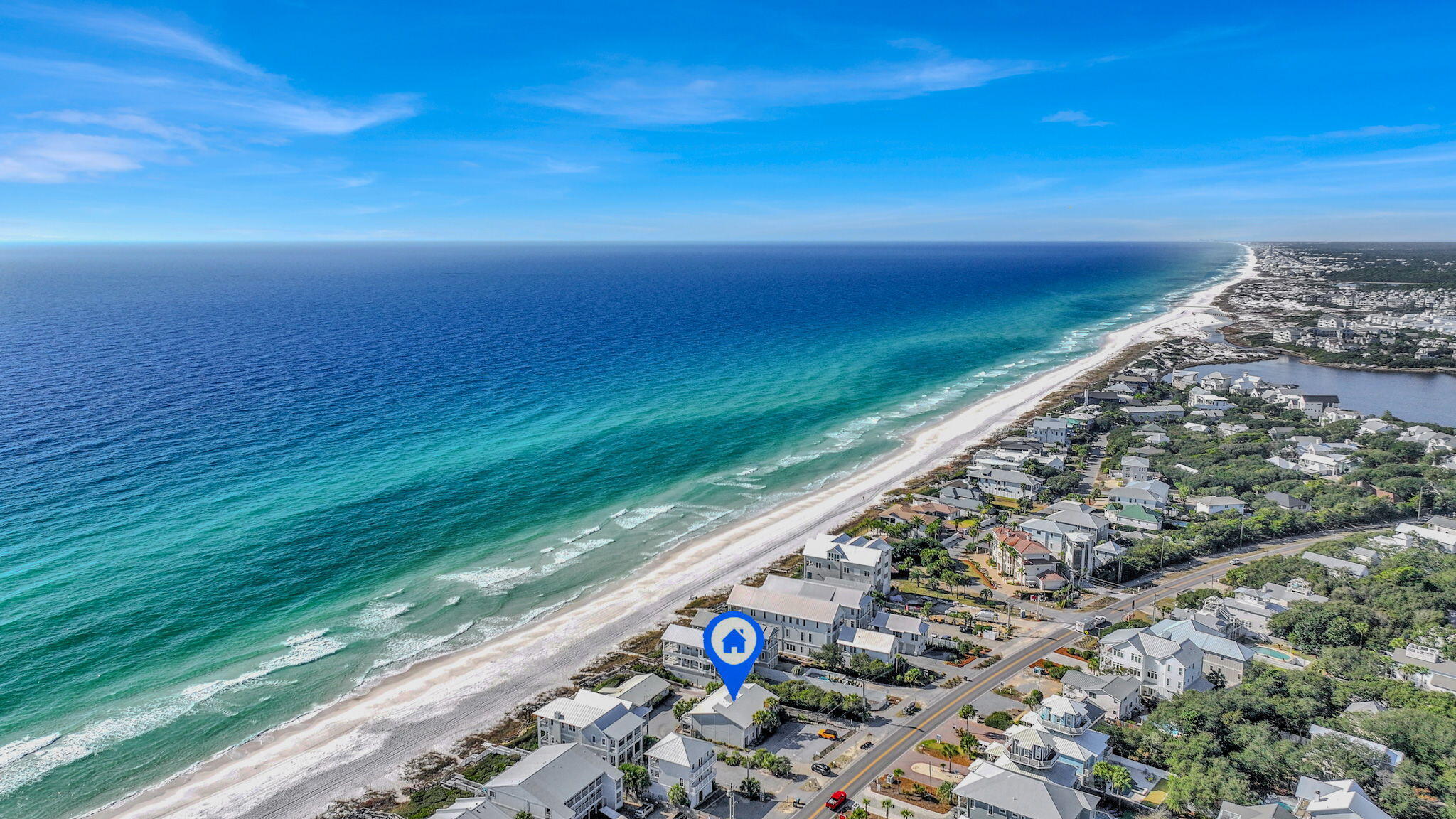 8046 East County Highway 30A Inlet Beach, FL 32461 - Photo 36 of 36 a view of an ocean from a balcony