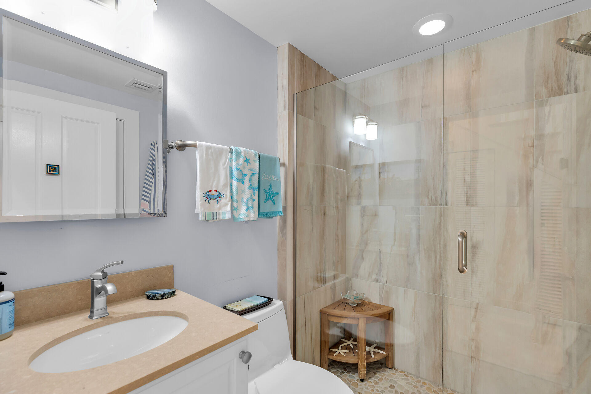 1309 Petronia Street Key West, FL 33040 - Photo 27 of 38 a bathroom with a sink toilet and shower