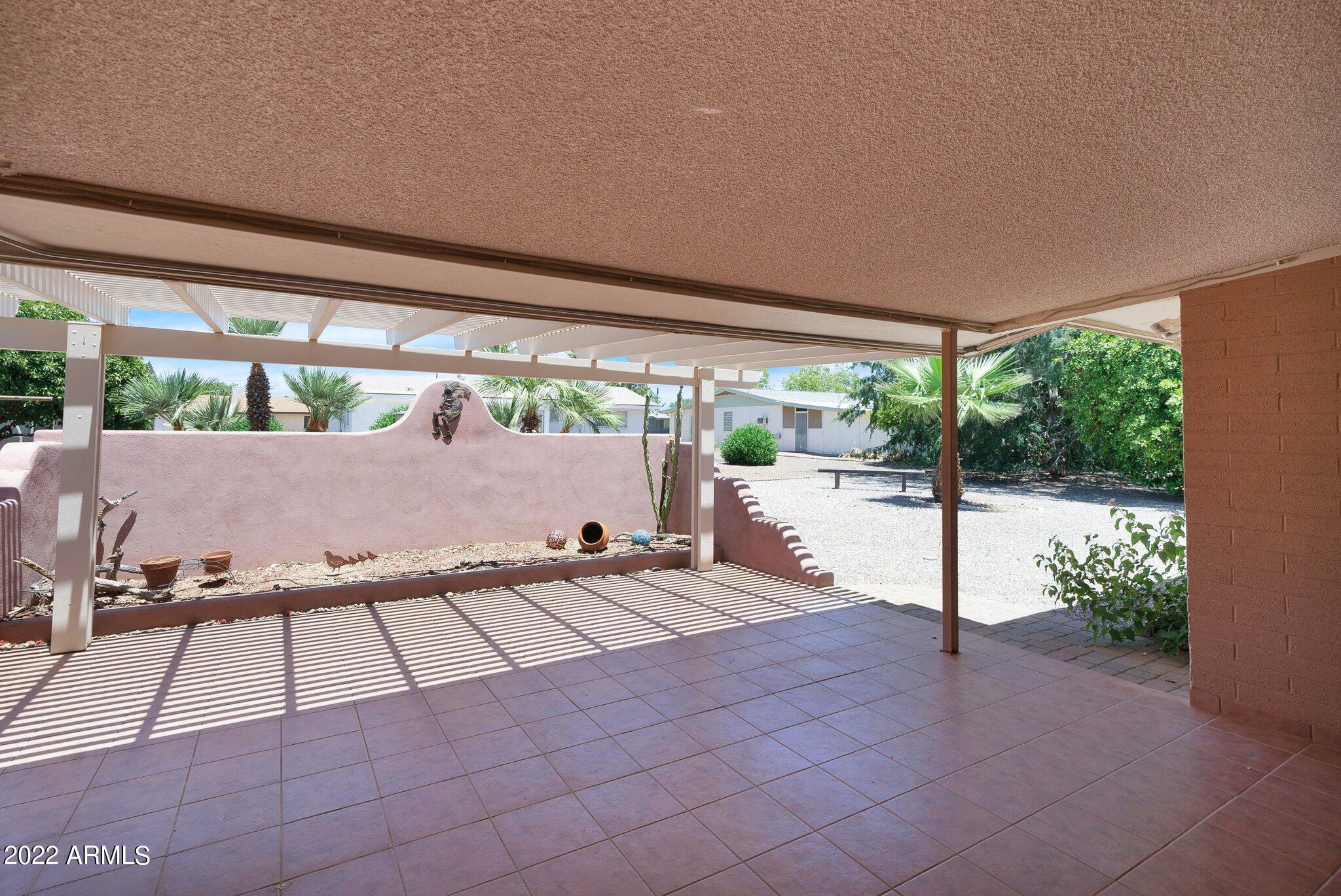 5826 Casper Road Mesa, AZ 85205 - Photo 24 of 30 Shaded Porch with Pergola