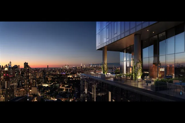 a kitchen with lots of counter top space