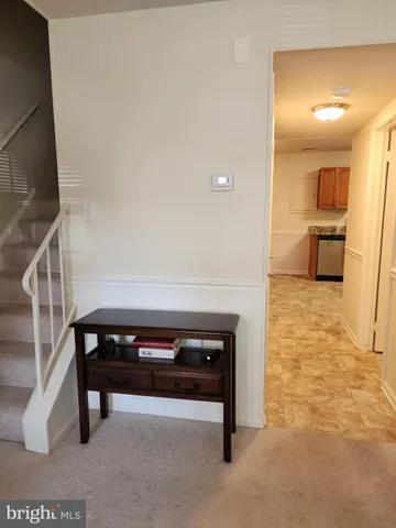 a view of a livingroom with a furniture