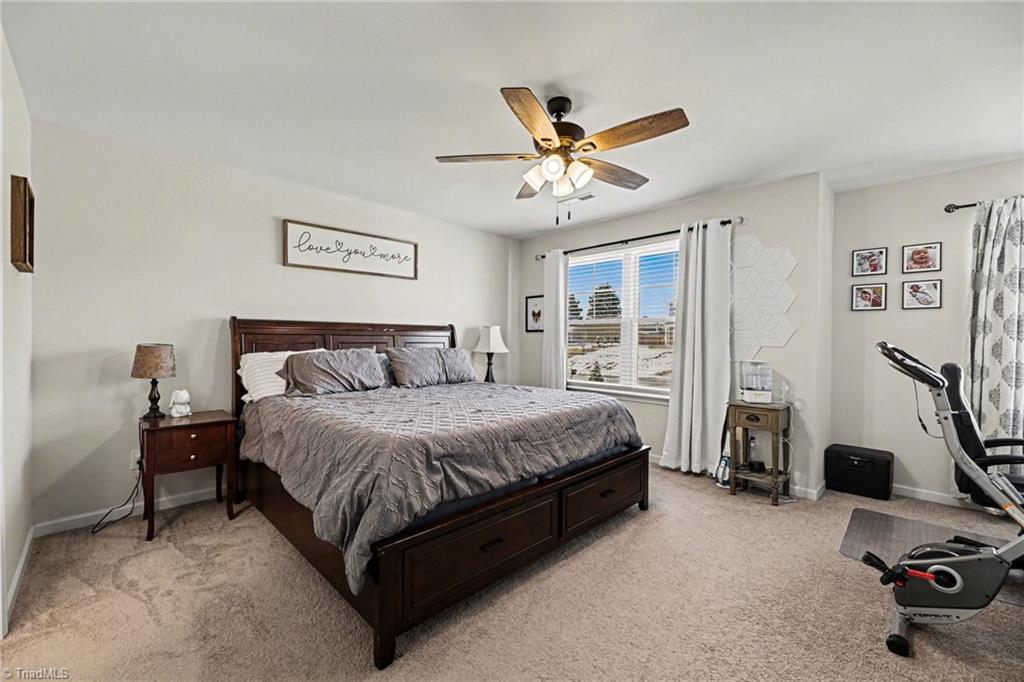107 Charleston Ridge Drive Mocksville, NC 27028 - Photo 17 of 32 Primary bedroom