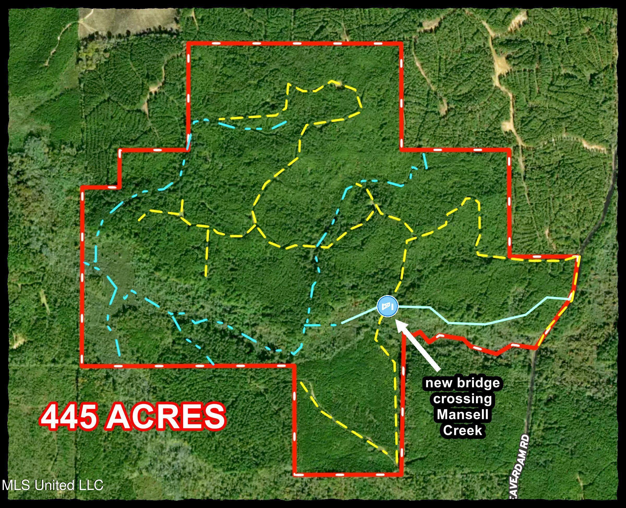 222 Beaverdam Road Camden, MS 39045 - Photo 5 of 42 aerial of 445 MadisonC