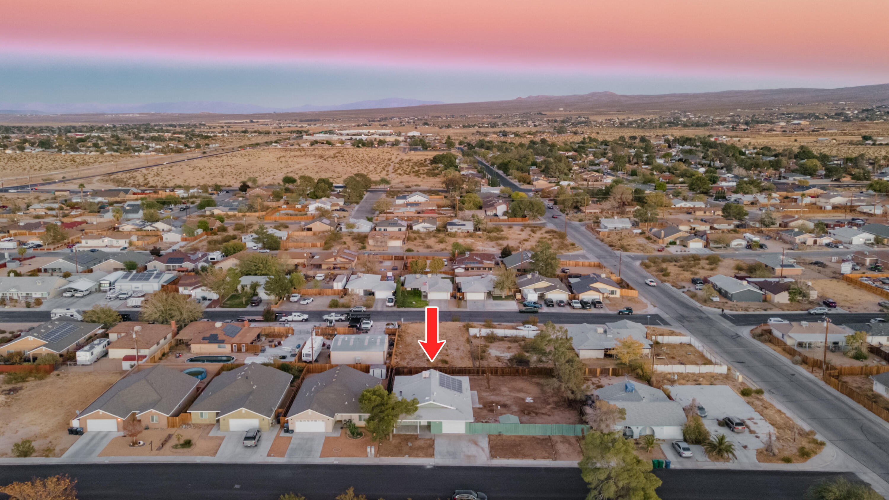 1032 South Farragut Street Ridgecrest, CA 93555 - Photo 31 of 32 an aerial view of a city