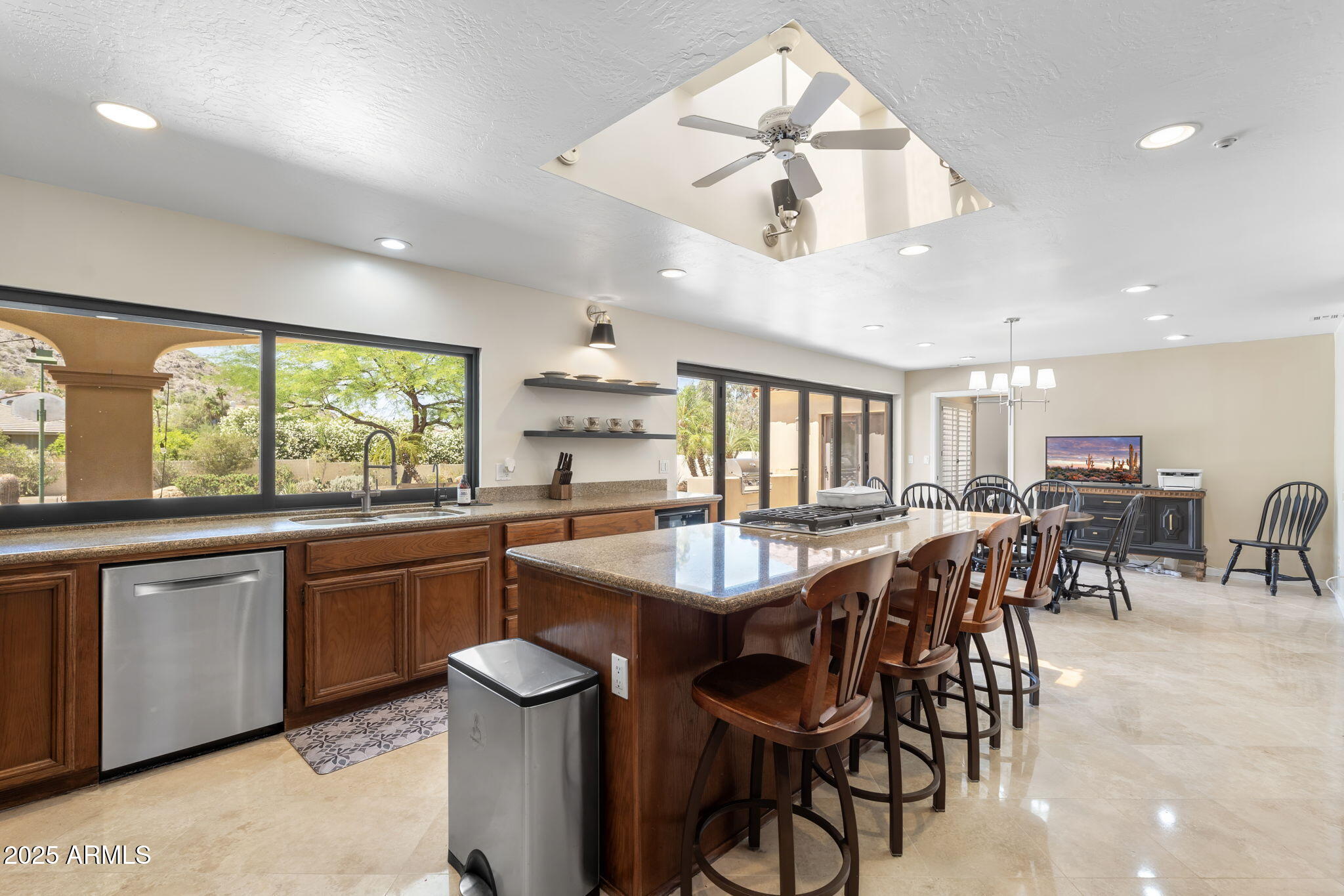 4520 East Horseshoe Road Phoenix, AZ 85028 - Photo 20 of 50 a dining hall with stainless steel appliances granite countertop lots of counter top space and furniture