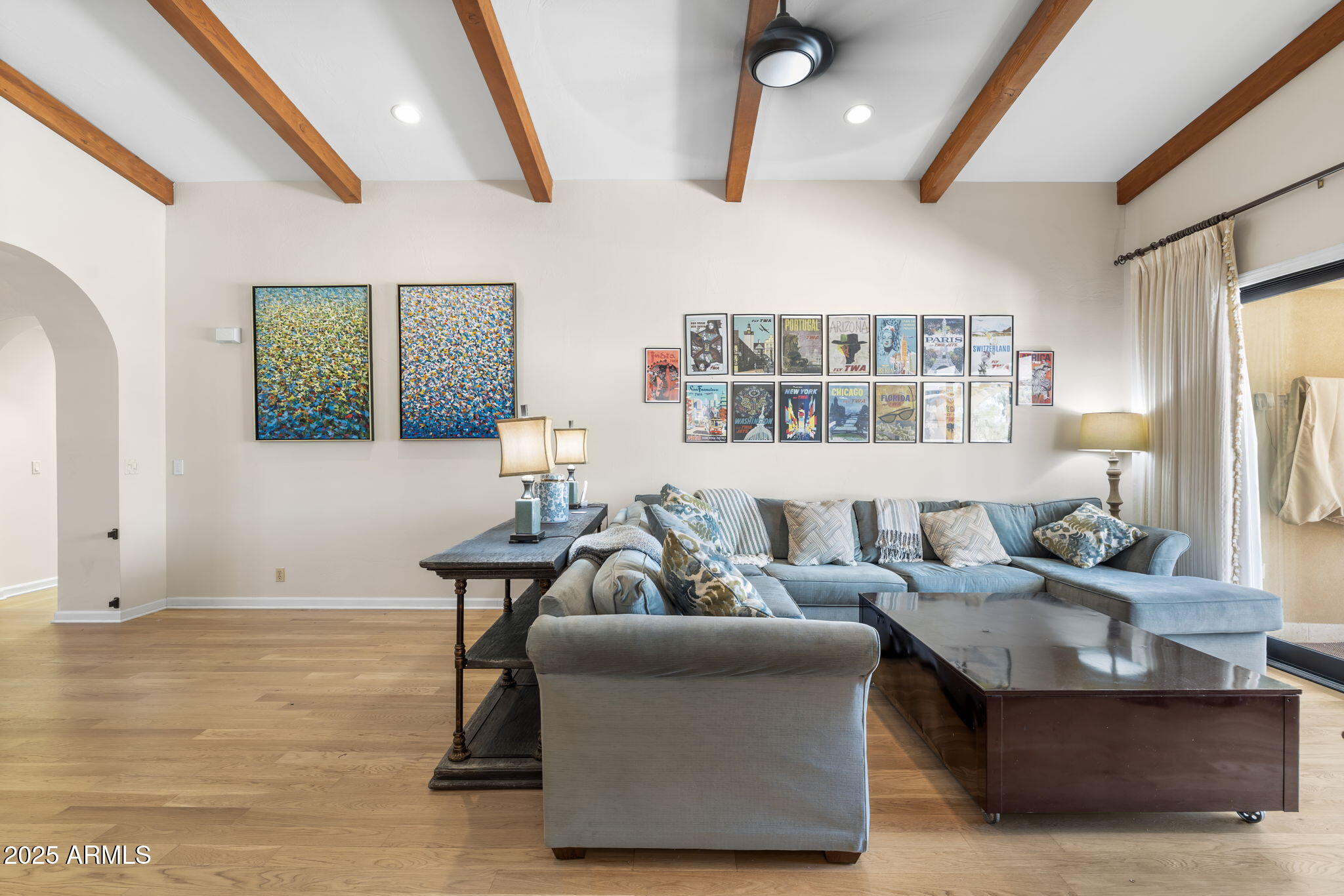 4520 East Horseshoe Road Phoenix, AZ 85028 - Photo 41 of 50 a living room with furniture and a large window