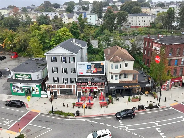 a view of street with parking