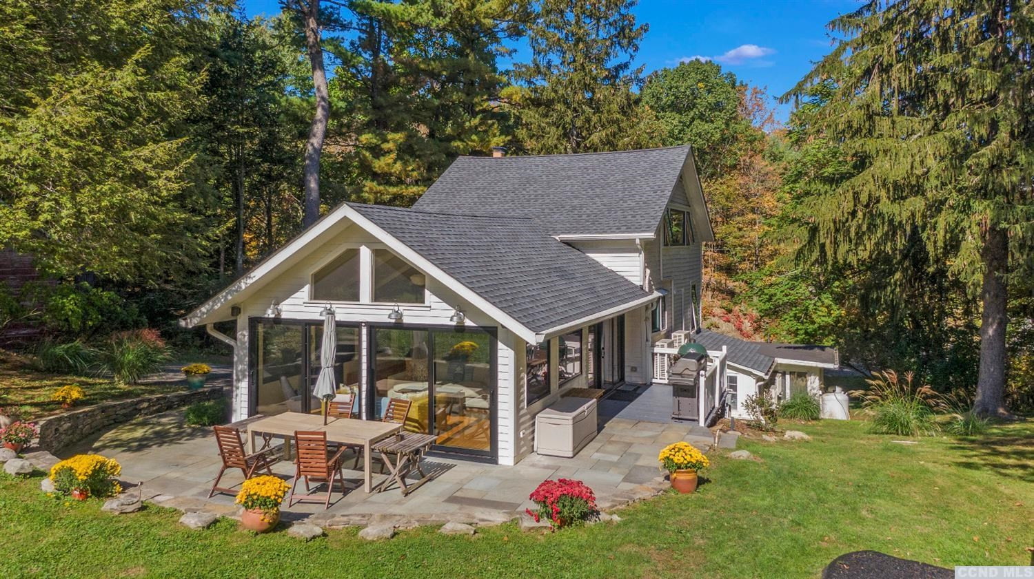 385 Red Top Road Highland, NY 12528 - Photo 3 of 36 an aerial view of a house with swimming pool garden and patio