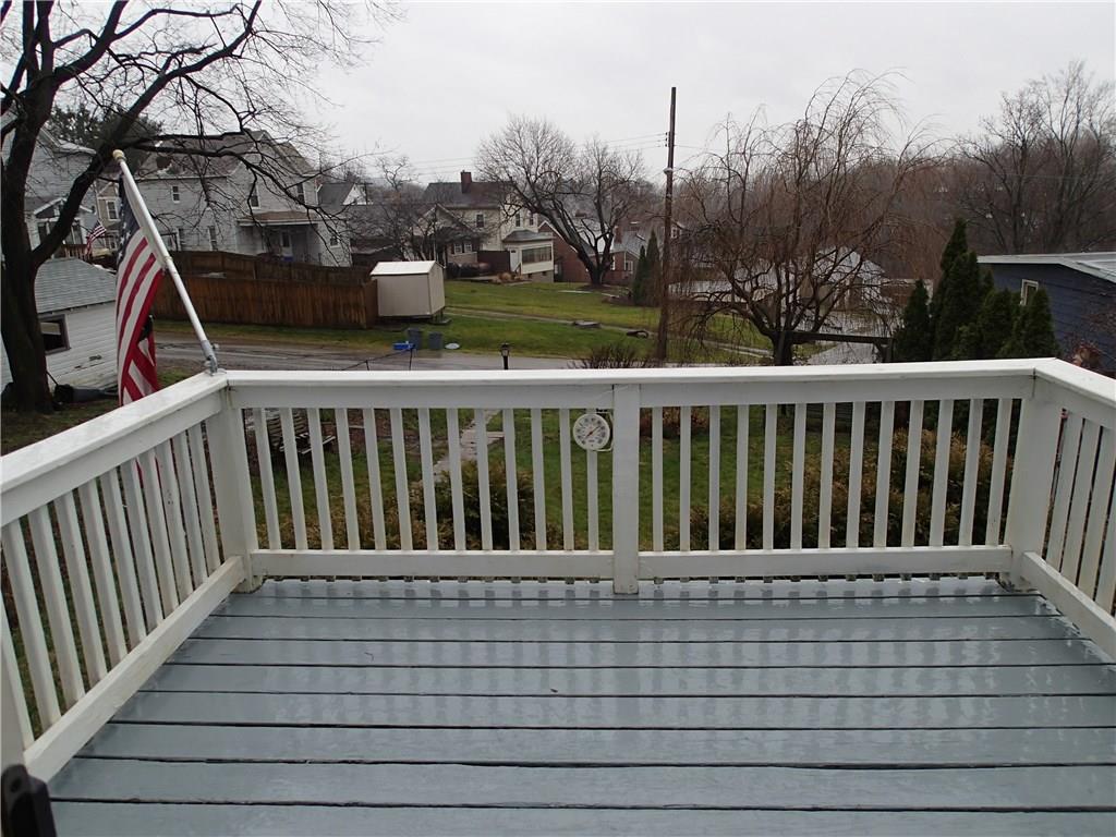 642 Reno Street Rochester, PA 15074 - Photo 8 of 25 This deck is located right off the kitchen!