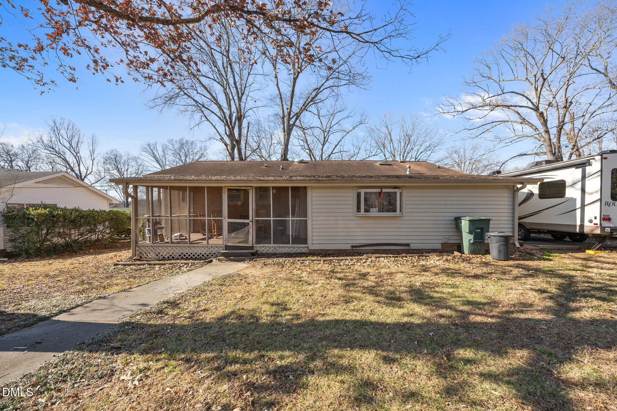317 Clapp Street Graham, NC 27253 - Photo 3 of 33 a front view of a house with a yard