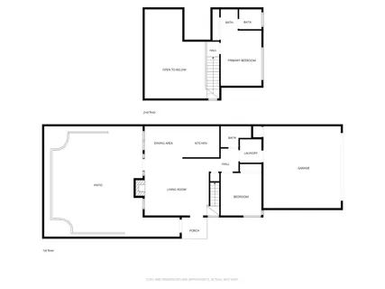 a view of a garage room