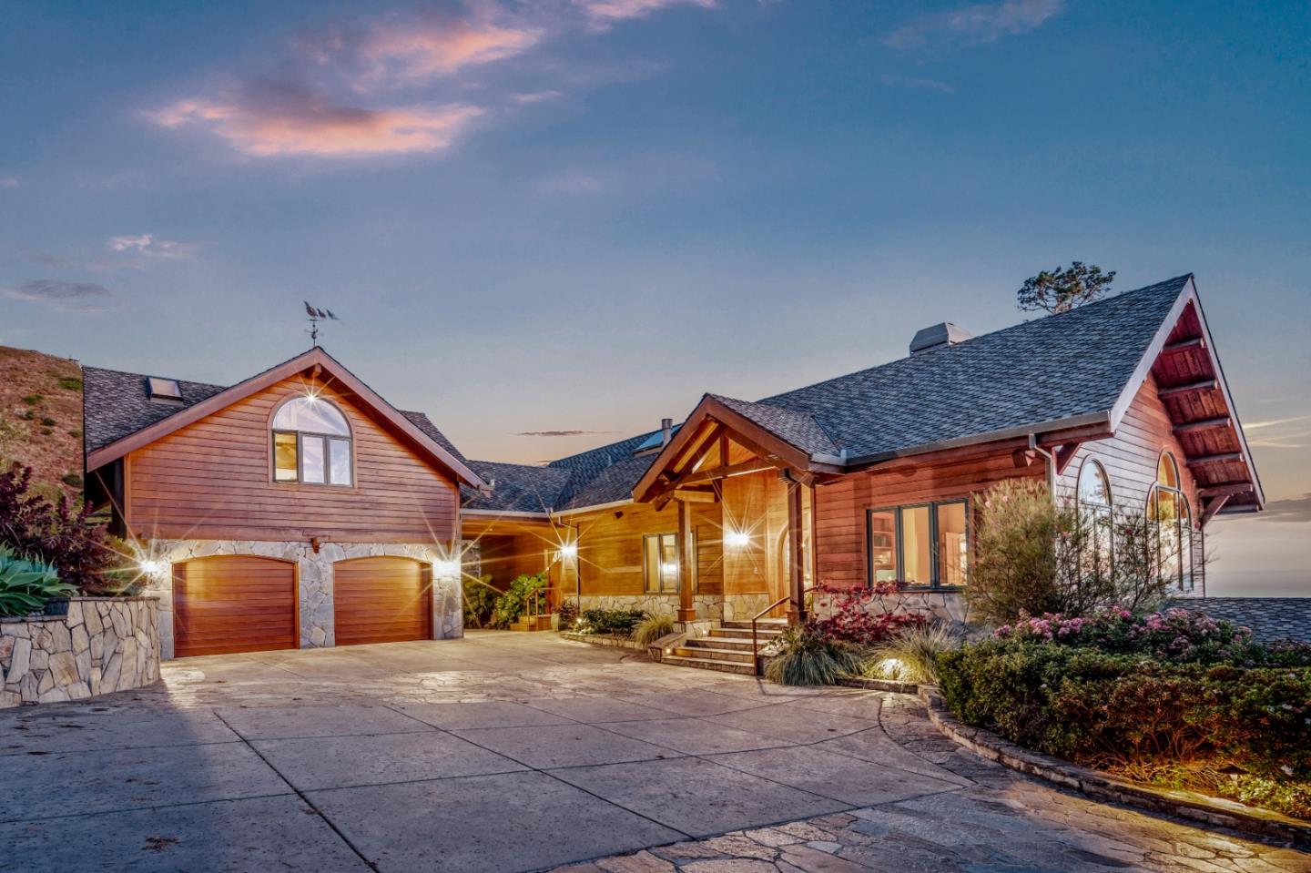 24 Mentone Road Carmel, CA 93923 - Photo 22 of 24 a front view of a house with garden