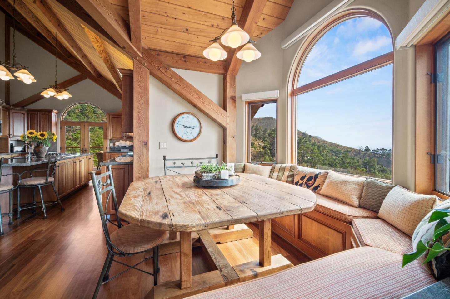 24 Mentone Road Carmel, CA 93923 - Photo 7 of 24 a view of a dining room with furniture window and outside view