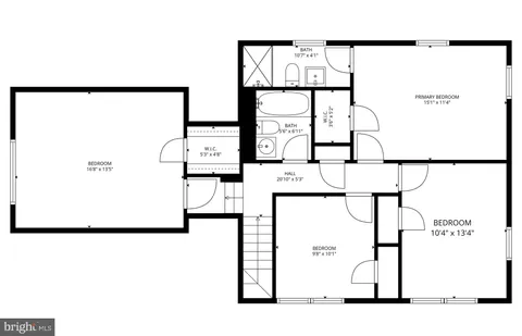 a picture of a floor plan