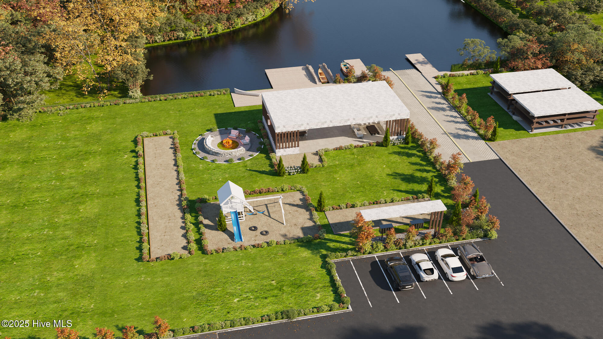 141 Bethea Street Holly Ridge, NC 28445 - Photo 5 of 59 private boat ramp and amenity area