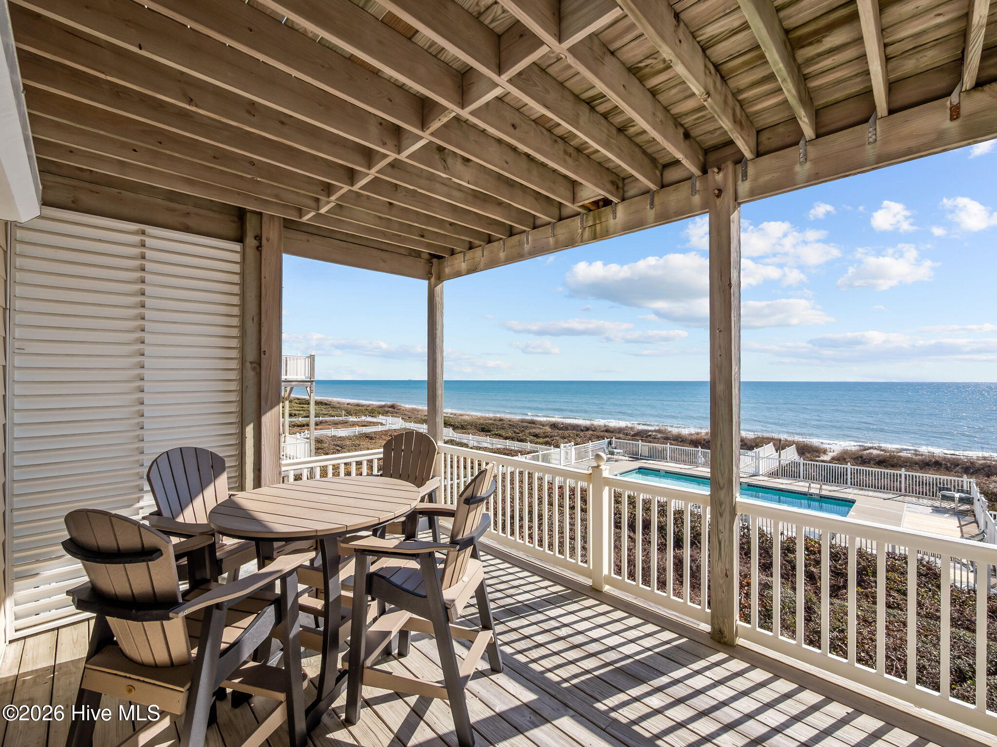 119 Salter Path Road, Unit 202A Pine Knoll Shores, NC 28512 - Photo 2 of 45 Ocean View from Balcony