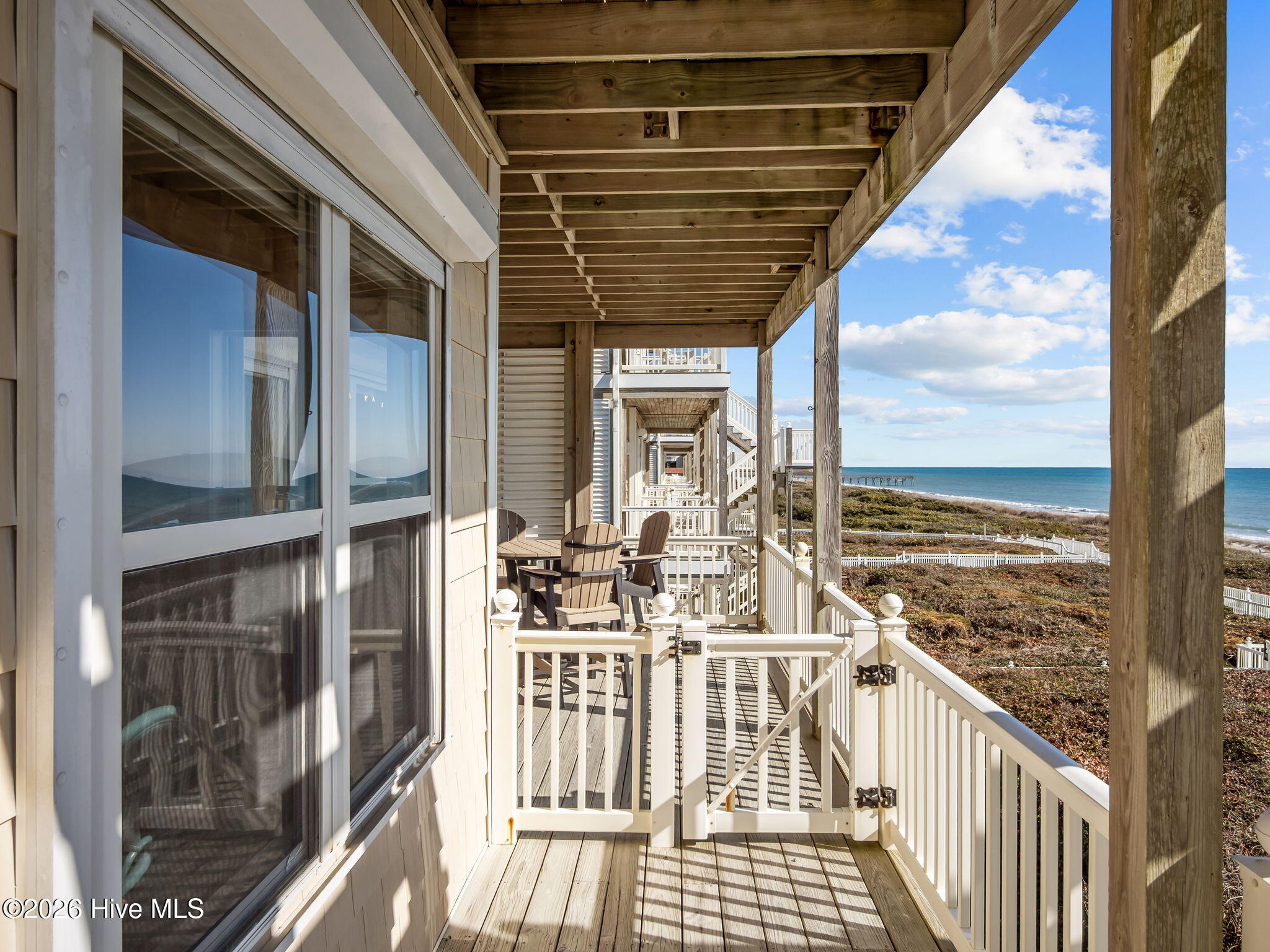 119 Salter Path Road, Unit 202A Pine Knoll Shores, NC 28512 - Photo 29 of 45 Gated Balcony