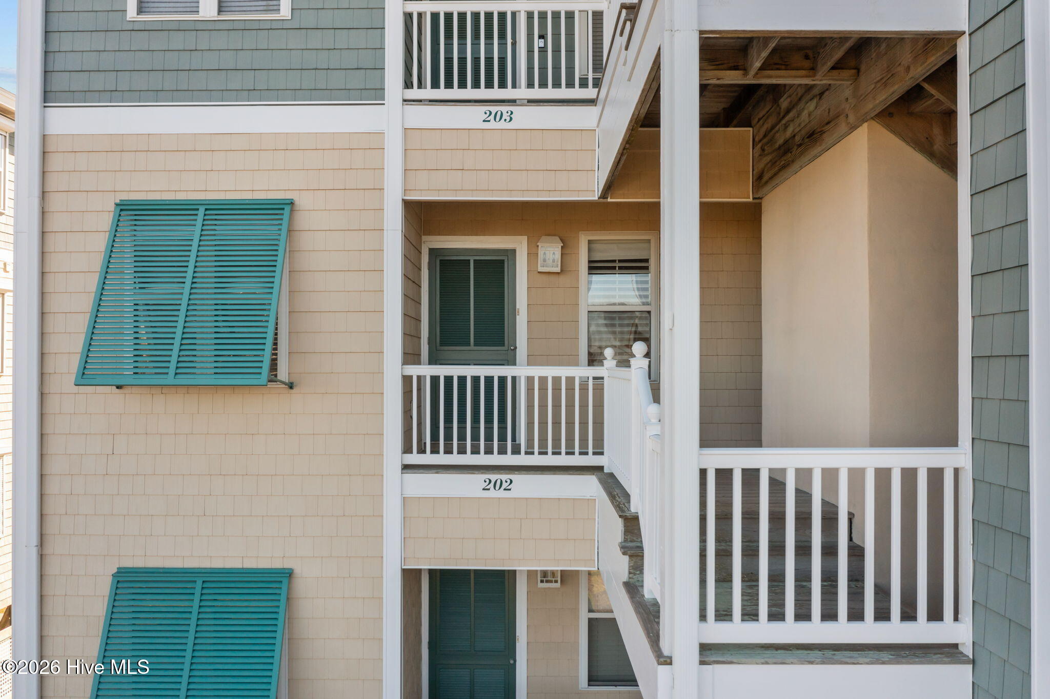 119 Salter Path Road, Unit 202A Pine Knoll Shores, NC 28512 - Photo 31 of 45 Entry to Condo