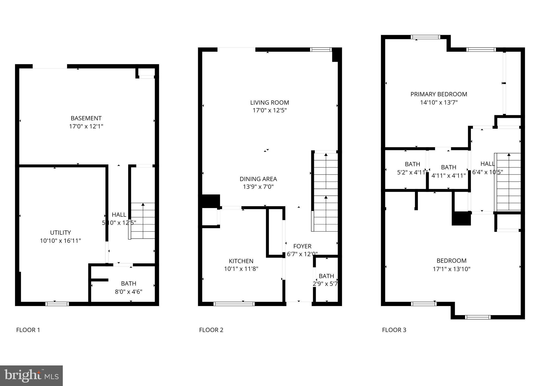 6 Stone Ridge Court, Unit 29 Baltimore, MD 21239 - Photo 25 of 26 a picture of a floor plan