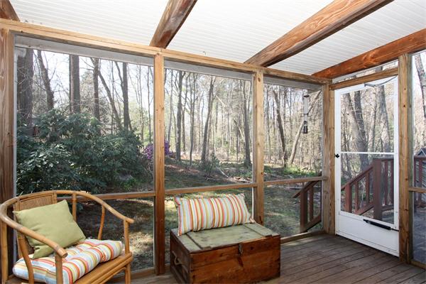 6 White Road Wayland, MA 01778 - Photo 23 of 24 a balcony with furniture and wooden floor