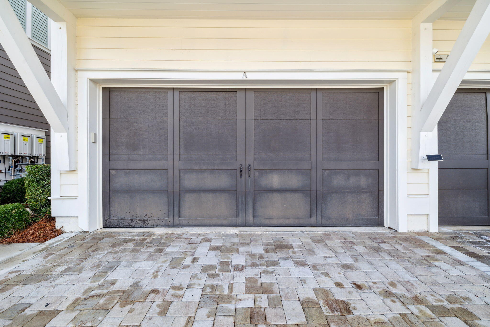 309 Milestone Dr Inlet Beach, Unit A Inlet Beach, FL 32461 - Photo 46 of 54 a view of empty room with a wooden door