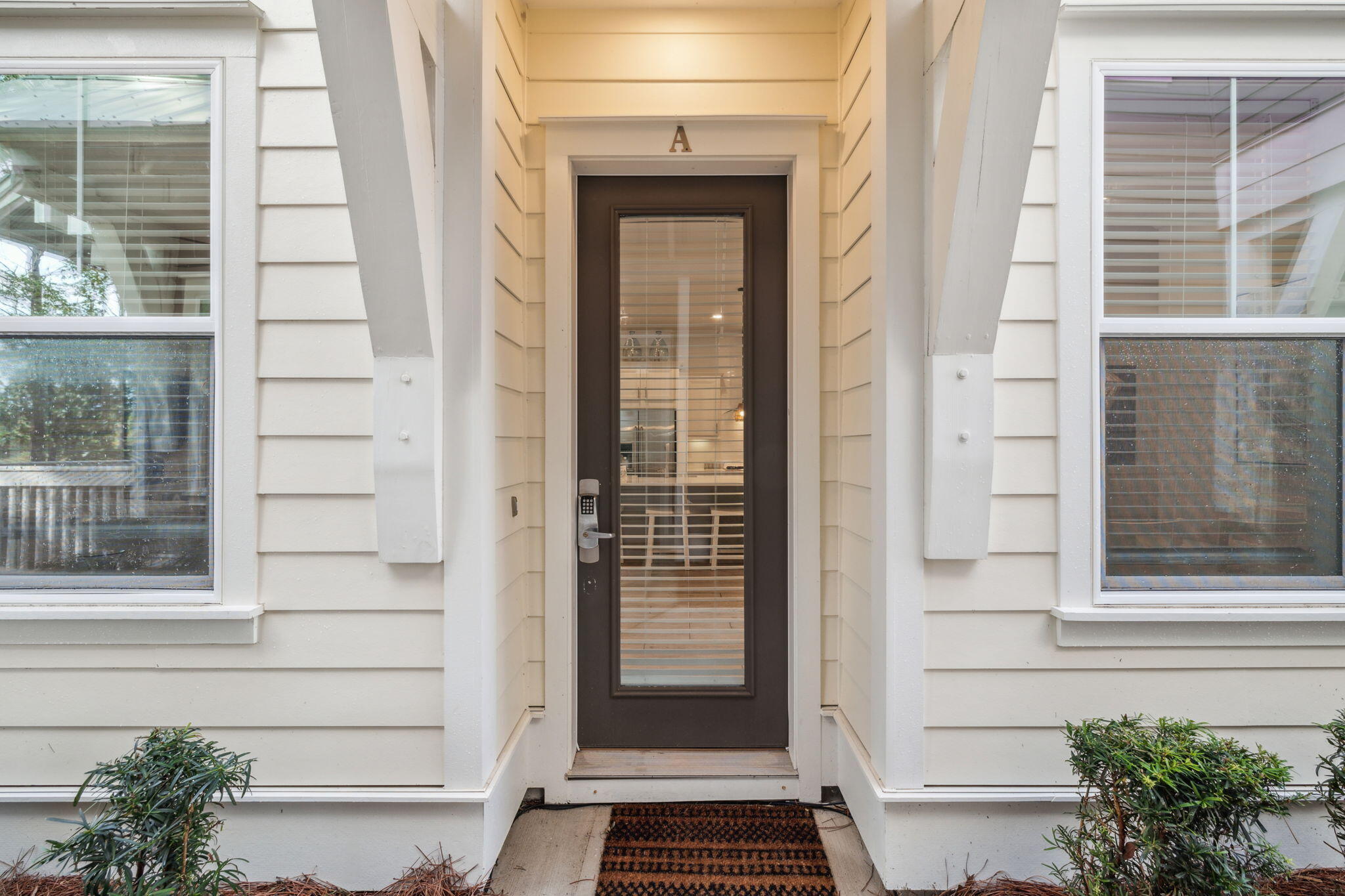 309 Milestone Dr Inlet Beach, Unit A Inlet Beach, FL 32461 - Photo 5 of 54 a view of a door of a house with a door