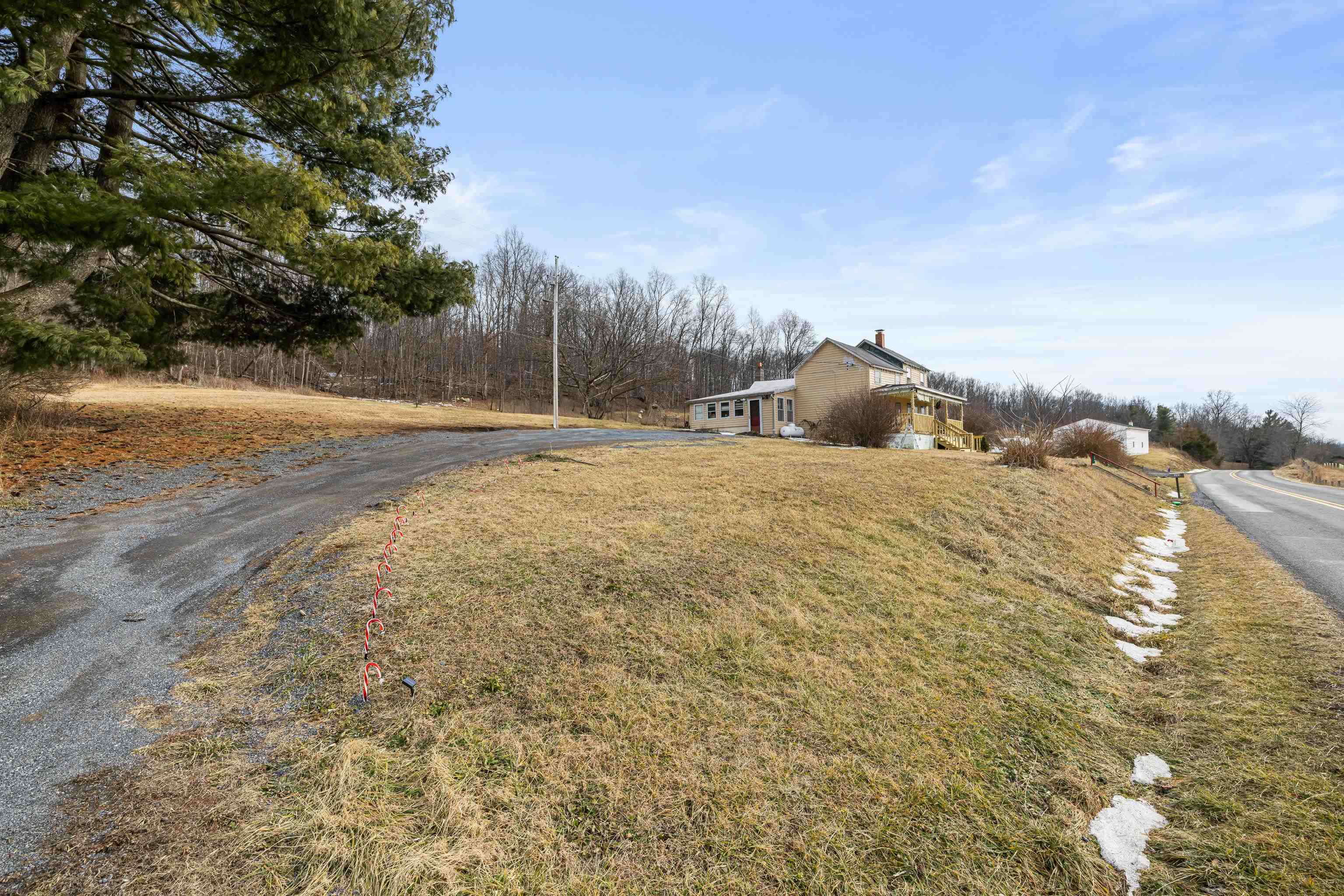 394 Ridge Road Raphine, VA 24472 - Photo 4 of 46 a view of a yard with an trees