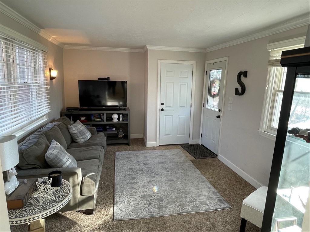 233 Teepee Road Canonsburg, PA 15317 - Photo 12 of 25 a living room with furniture and a flat screen tv